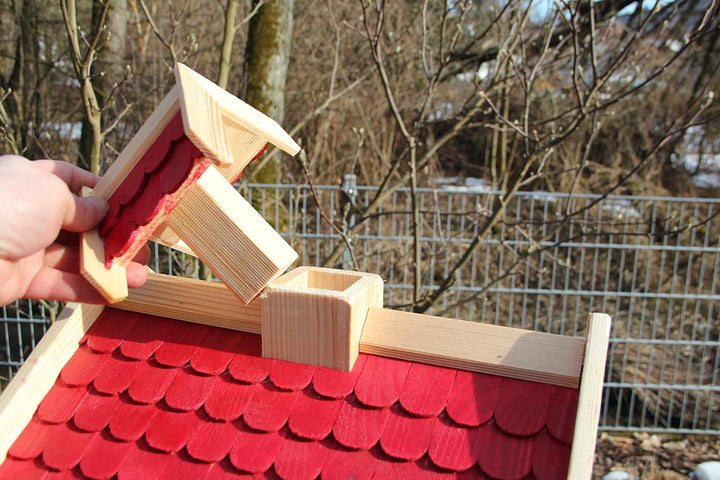 Vogelhaus (V14) Vogelhäuser Vogelfutterhaus Vogelhäuschen-aus Holz-Vogelhausständer-Nistkasten Vogel