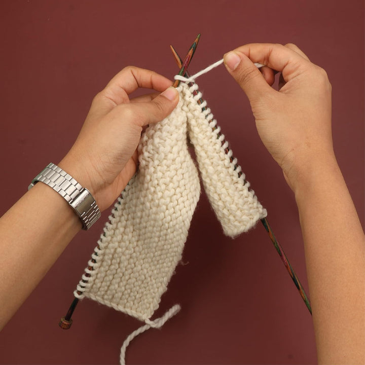 KnitPro - KnitPro Symfonie Hölzern (30cm, 3.5-8.00mm) Einzel-Spitz Stricken Nadel Setzen - 1 Setzen
