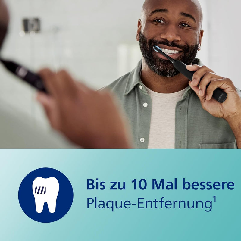 Philips Sonicare DiamondClean 9000 Elektrische Zahnbürste Doppelpack - 2 Schallzahnbürsten, 1x Ladeg