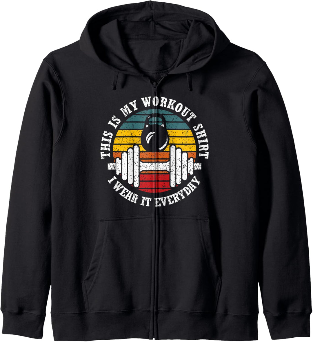 Dies ist mein Trainingshemd, das ich jeden Tag trage Kapuzenjacke