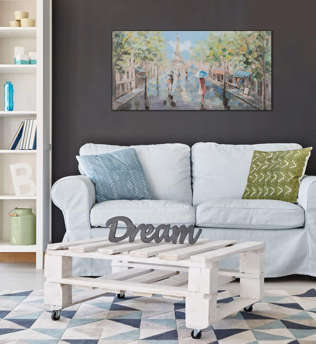 KunstLoft Leinwandbild | 100% HANDGEMALT | 120x60cm | Gemälde &