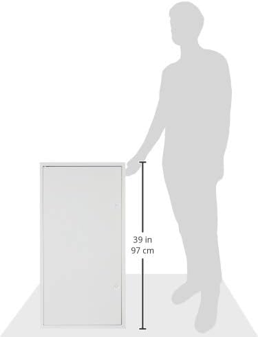 Upmann 22159 Revisionstür Z-Profil Primus weiss 400x800mm mit Vierkant
