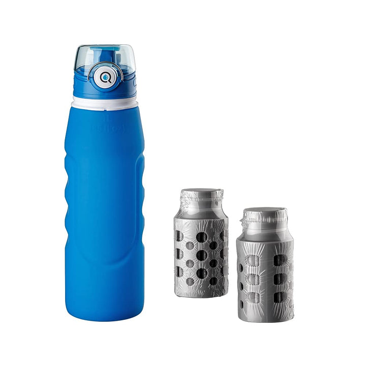 WatPass® | Outdoor- & Krisenfilter | 1,0 l | für max. 260 L Wasser | Filterkartusche wechselbar | bl
