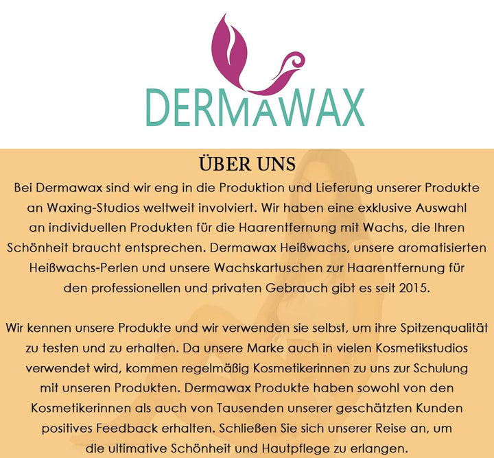 Dermawax 1 kg Gold Waxing Perlen- Professionelle Heisswachs Wachsperlen zur Haarentfernung- Anwendun