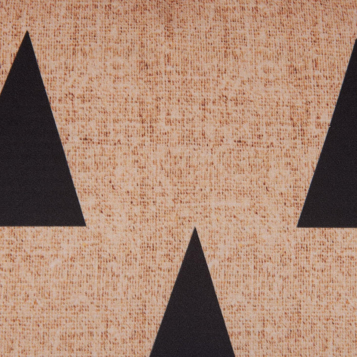 Dekokissen mit Füllung 2er Set Samt beige Halloween Kürbis-Motiv 45x45 cm Sebes