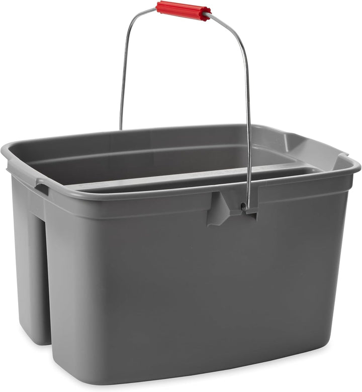 Rubbermaid Commercial Products 19qt Double Pail - Grey