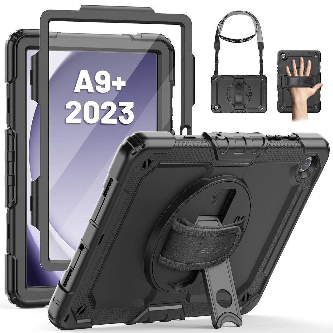 SEYMAC Hülle für Samsung Galaxy Tab A9 Plus 11 Zoll 2023, Stossfeste für Samsung Galaxy Tab A9+ Hüll