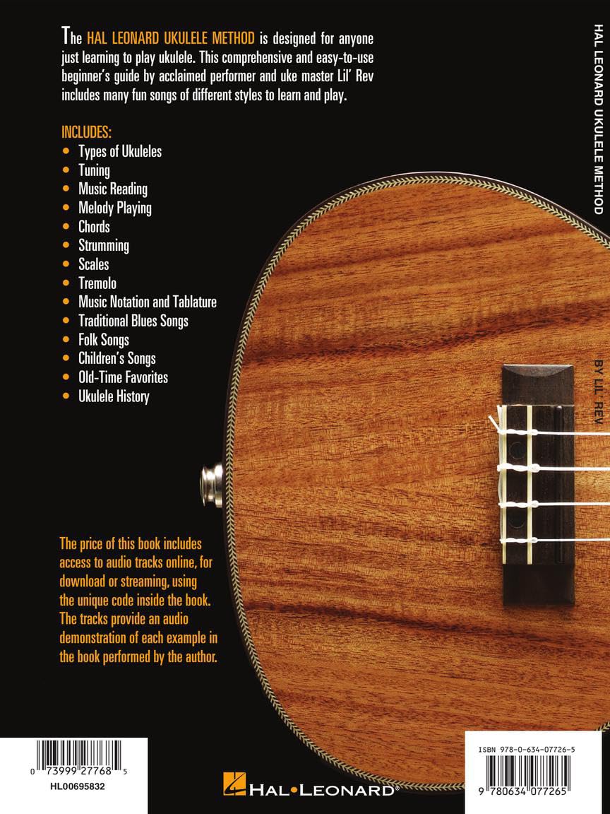 Hal Leonard Ukulele Method Book 1 Cd Edition Uke Book / Cd: Noten, CD für Ukulele, Taschenbuch