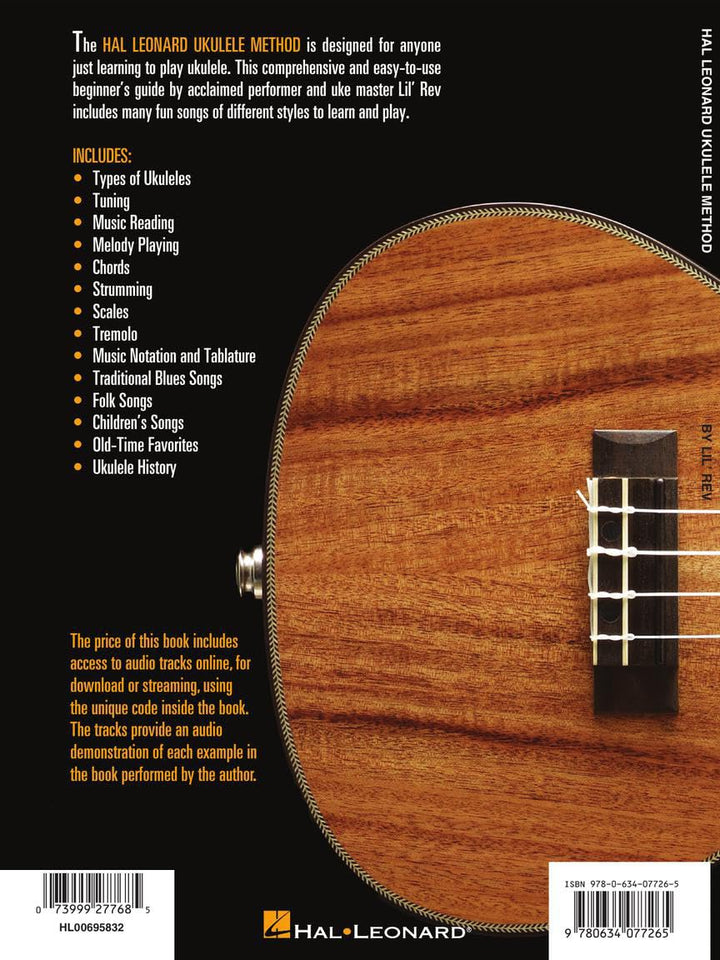 Hal Leonard Ukulele Method Book 1 Cd Edition Uke Book / Cd: Noten, CD für Ukulele, Taschenbuch