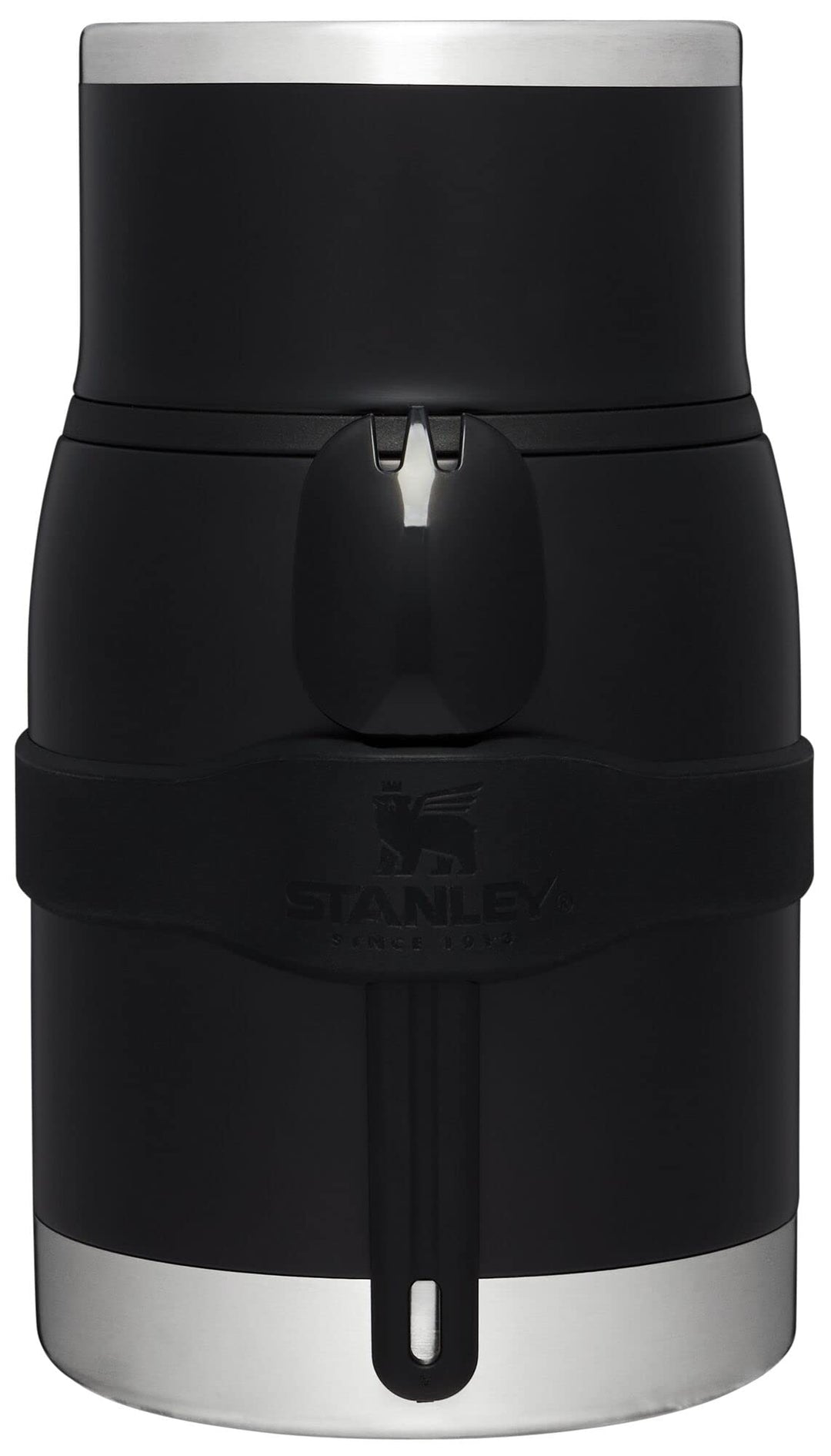 Stanley Adventure to Go Isoliergefäss und Göffel 24 Ounces Black Glow, 24 Ounces Black Glow