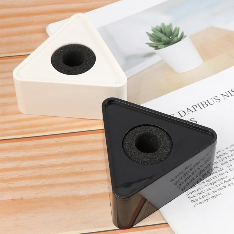 BESPORTBLE 4 Stücke Dreieckiges Mikrofon Logo Flag für Bühnen Wireless Karaoke Mikrofon Microphone C