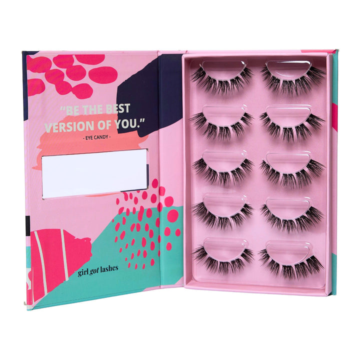GirlGotLashes Grosse Boxen Eye Candy Handgemachte Wimpernextensions Wimpernverlängerung für Zuhause
