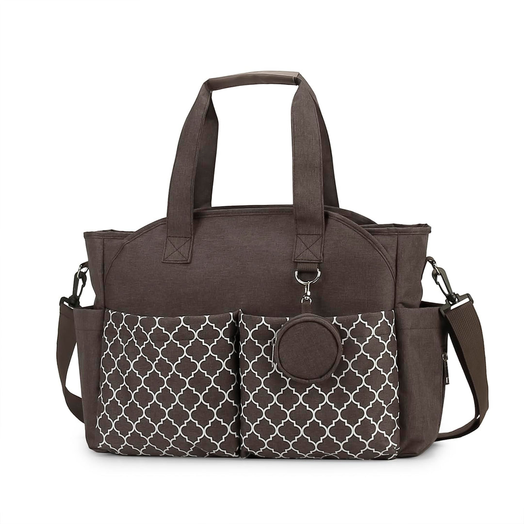 Lmbabter Diaper Bag Wickeltasche Braun, Braun
