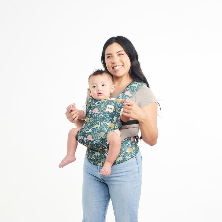 Tula Explore Mesh Babytrage für Neugeborene ab Geburt, 3-in-1 Baby-Tragetasche mit Mesh Rückenpanel,