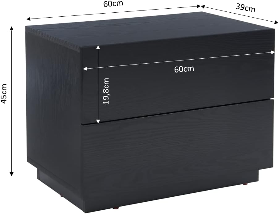 BAÏTA Morphäe LED Nachttisch, L60cm