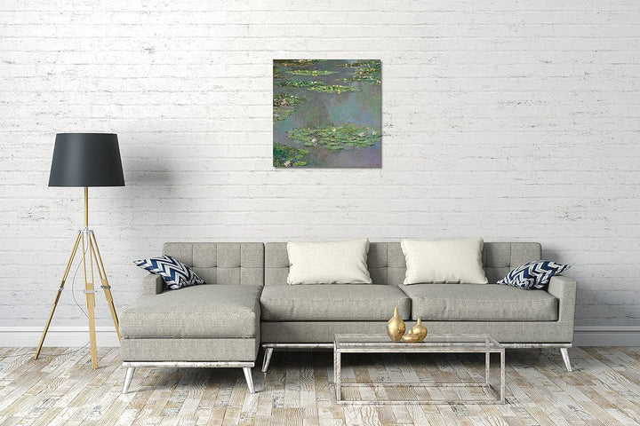 Printed Paintings Leinwand (60x60cm): Claude Monet - Seerosen 60x60 cm, 60x60 cm