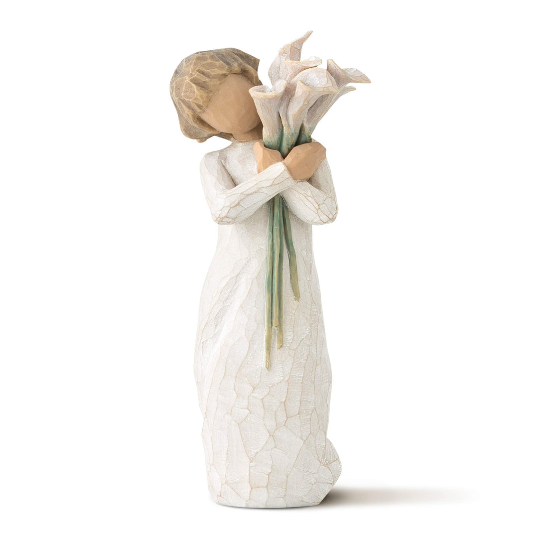 Enesco Willow Tree 26246 Figur Alles Gute, 3,8 x 3,8 x 14 cm, 5.5" Height, Natur schöne Wünsche (Bea