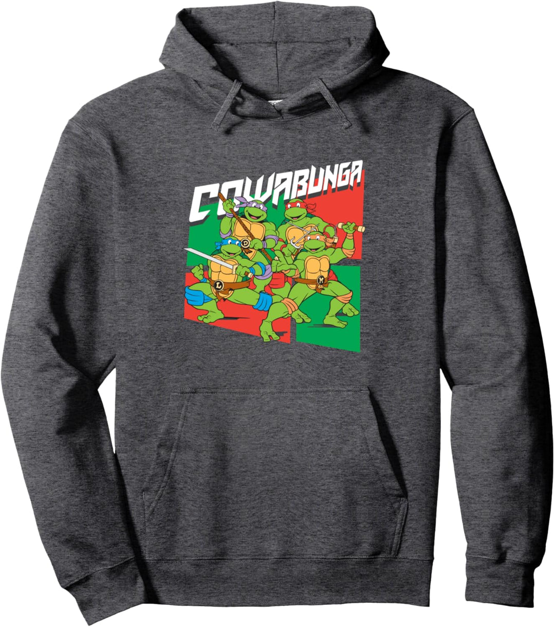 Teenage Mutant Ninja Turtles Cowabunga Squares Pullover Hoodie