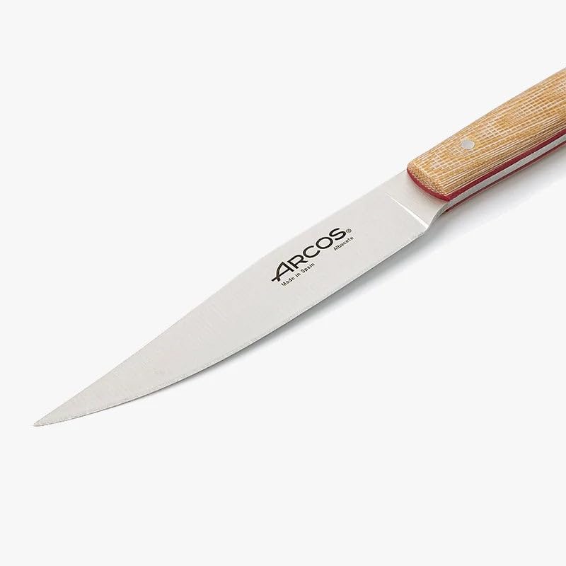 Arcos Table Messer - Steakmesser Tafelmesser - Klinge Nitrum Edelstahl 110 mm - HandGriff ABS Micart