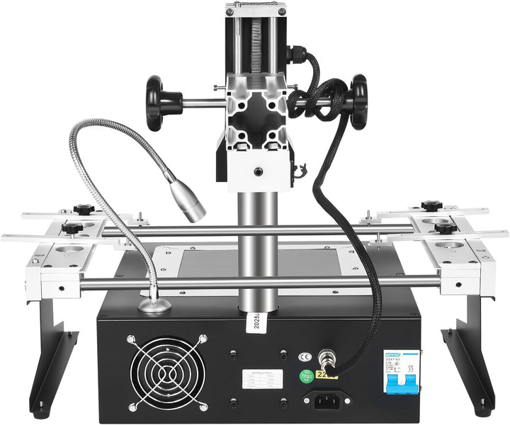 BGA Rework Station Infrarot Lötstation mit Präziser Temperaturregelung – 8 Aufheizphasen & 8 Thermos