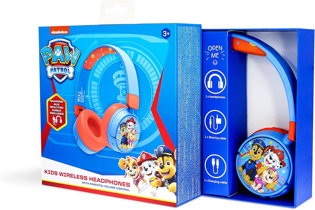 OTL Technologies PAW981 Paw Patrol kabellose Kinder-Kopfhörer, Blau