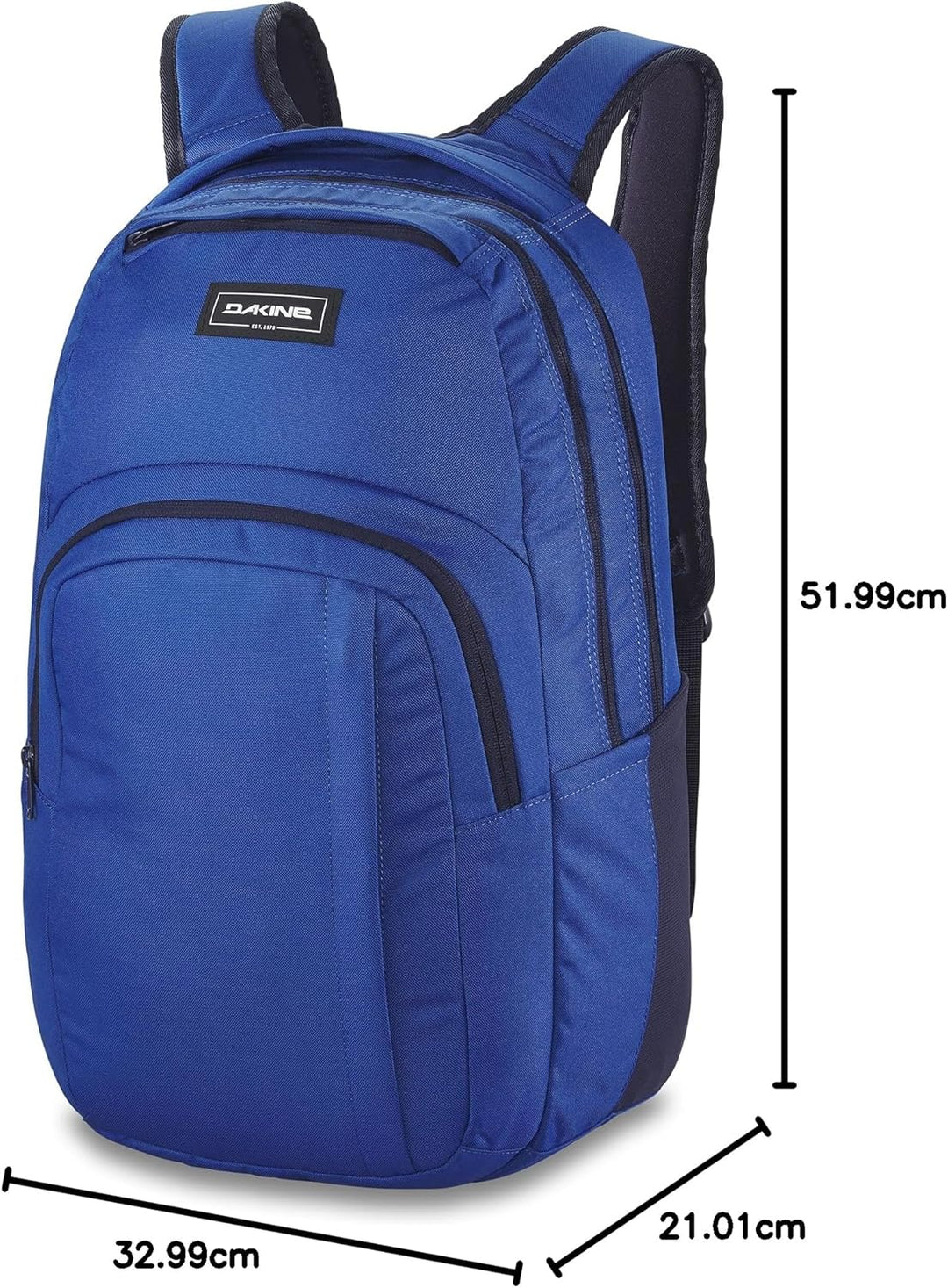 Dakine Unisex Campus L 33l Dakine Rucksack Campus (1er Pack) 33 Liter Dunkelblau, 33 Liter Dunkelbla