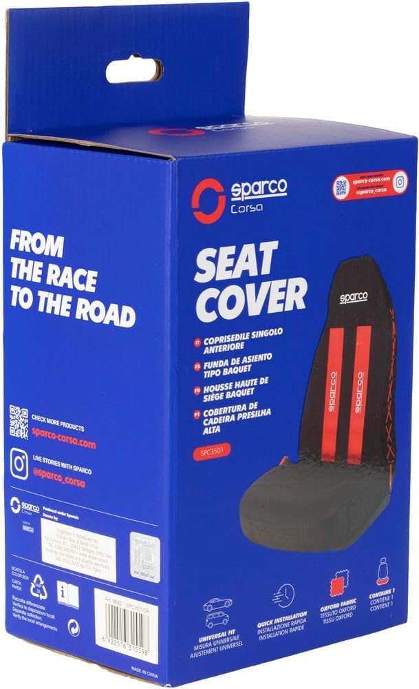 Sparco spc3501bk Bezüge Sitze