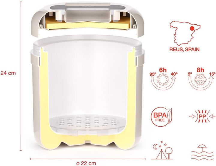 Valira 6213/1 Eiskübel 4 Liter weiss, Kunststoff