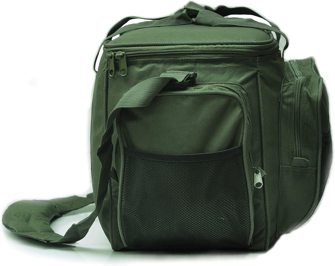 foolsGold Grosse Isoliertem Angeltasche Karpfentasche Grün