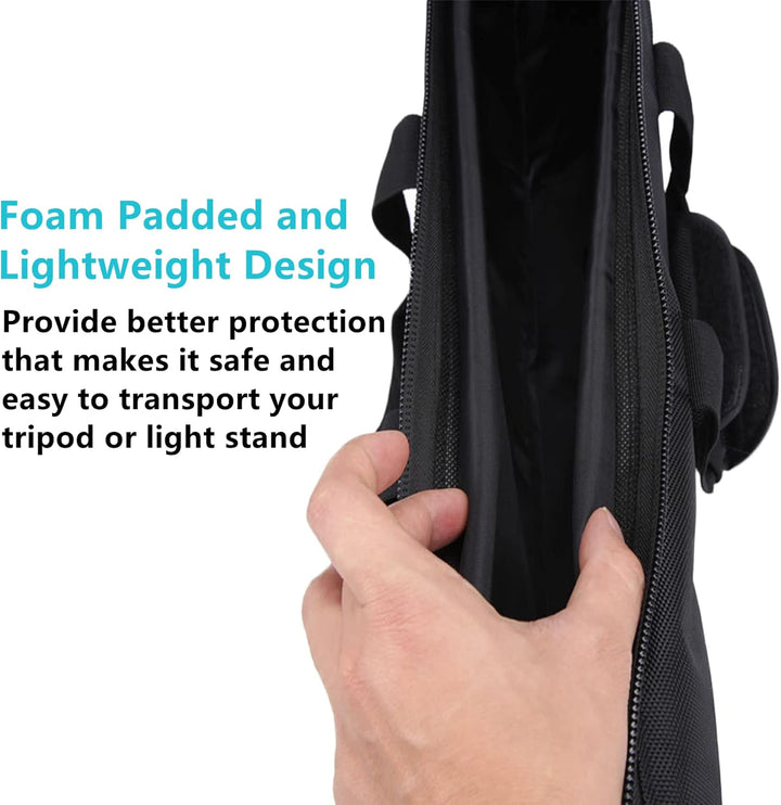 Selens 100x20cm Stativtasche Fotostativtragetasche Gepolsterte Stativ Tasche Tragetasche für C-Ständ