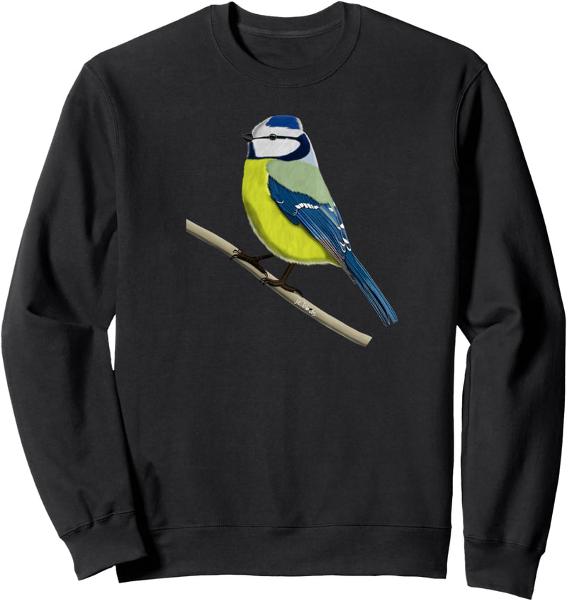 Blaumeise Vogel Singvogel Vogelfreund Ornithologe Biologe Sweatshirt