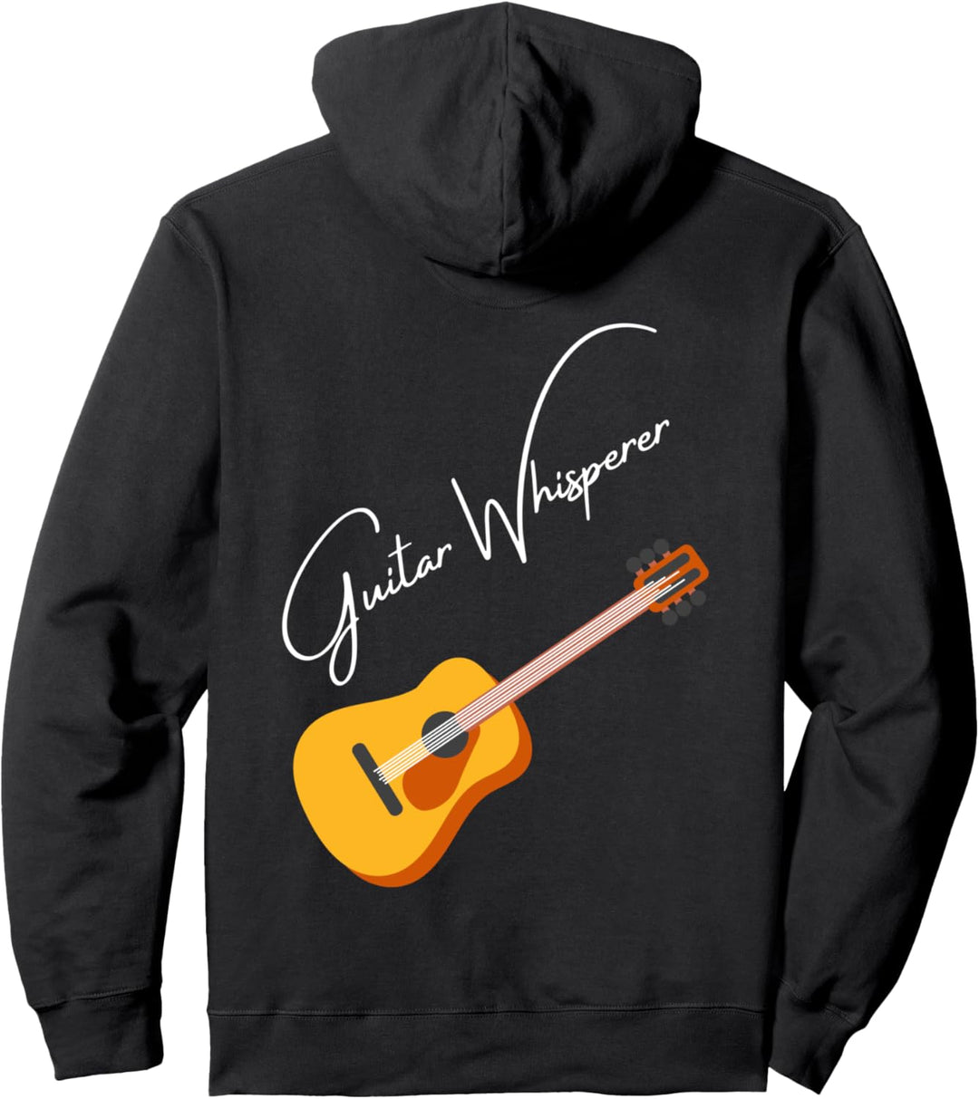 Guitar Whisperer, Klampfe Zupfgeige Gitarren Gitarrist Pullover Hoodie