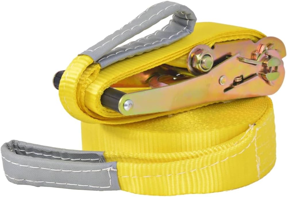 vidaXL Slackline 150kg 15m Slacklines Funline Slack Line mehrere Auswahl Gelb, Gelb