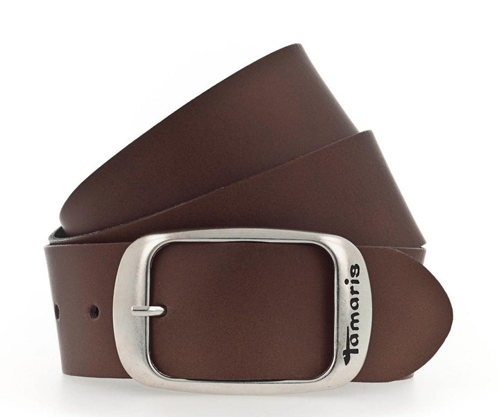 Tamaris Gürtel Essential Classics TB0002L01 Damen Gürtel Uni 100 Baileys, 100 Baileys