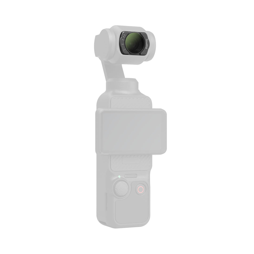 SMALLRIG Magnetischer, Verstellbarer ND2-ND32-Filter für DJI Osmo Pocket4 / Osmo Pocket 3, doppelsei