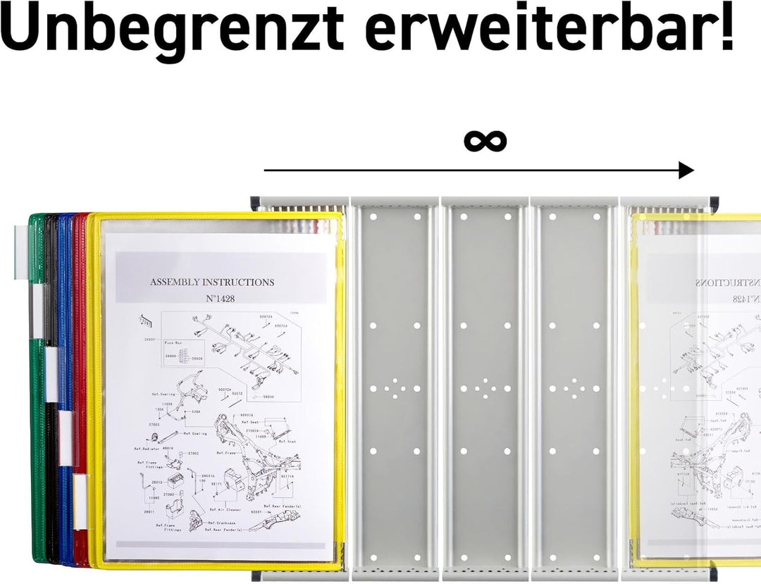 Tarifold 414159 Wandsichttafelsystem A4