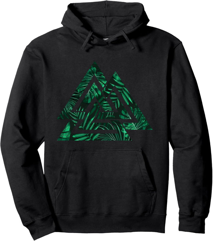 Valknut Symbol Nordische Mythologie Valhalla Wikinger Pullover Hoodie