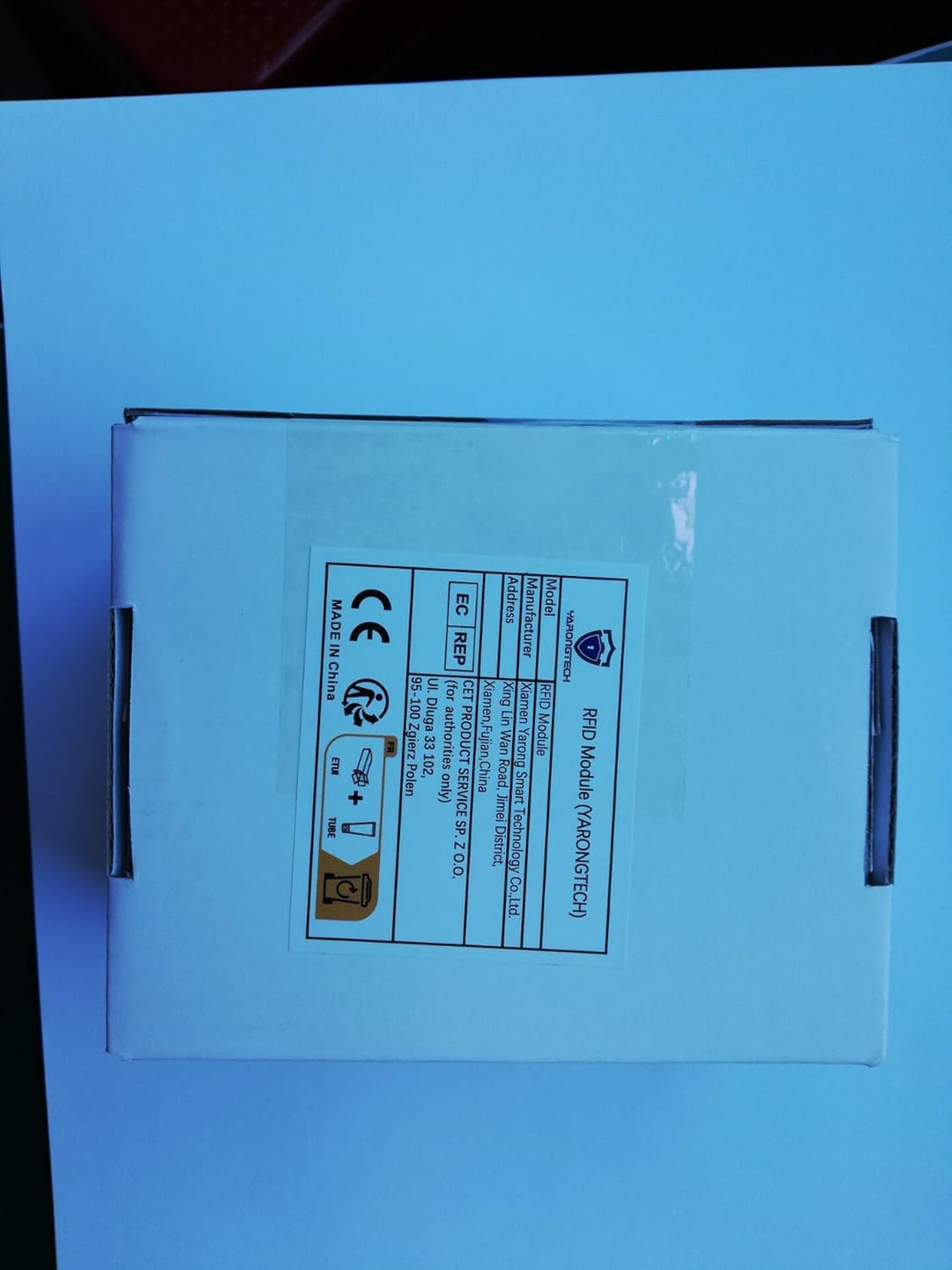 YARONGTECH RFID NFC 1K schwarz blau Karte für Türzugriffskontrolle (100 Stück) (Gelb), Gelb