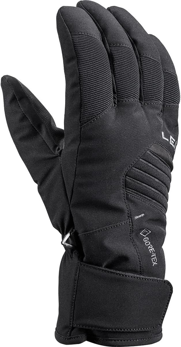 LEKI Spox GTX Handschuhe Skihandschuhe Fingerhandschuhe 7 Schwarz, 7 Schwarz