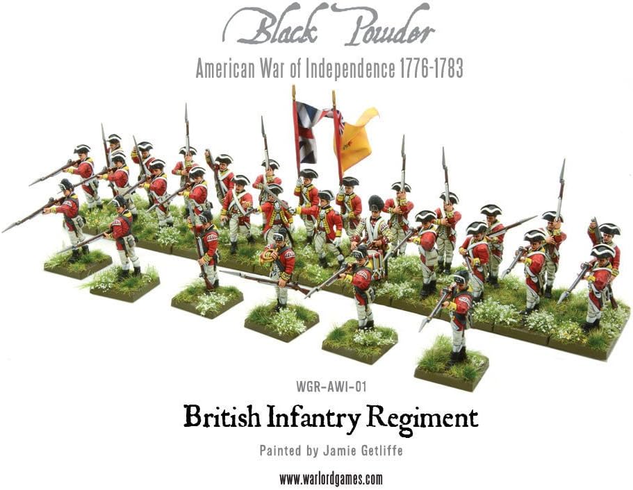 British Infantry Regiment (Plastic Box)