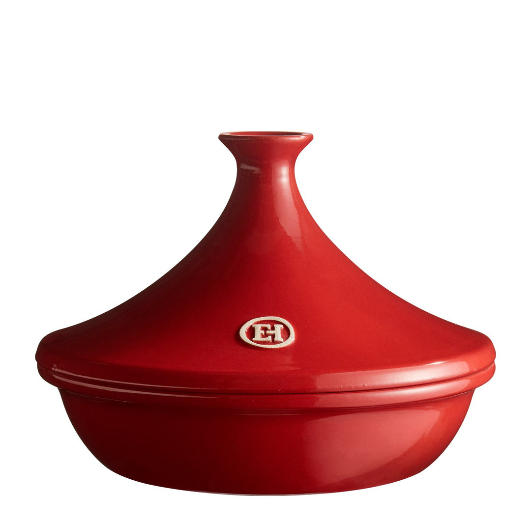 Interhal EH325626 Tajine, Keramik, Rot Farbe, 27 x 27 x 20 cm Grand Cru, Grand Cru