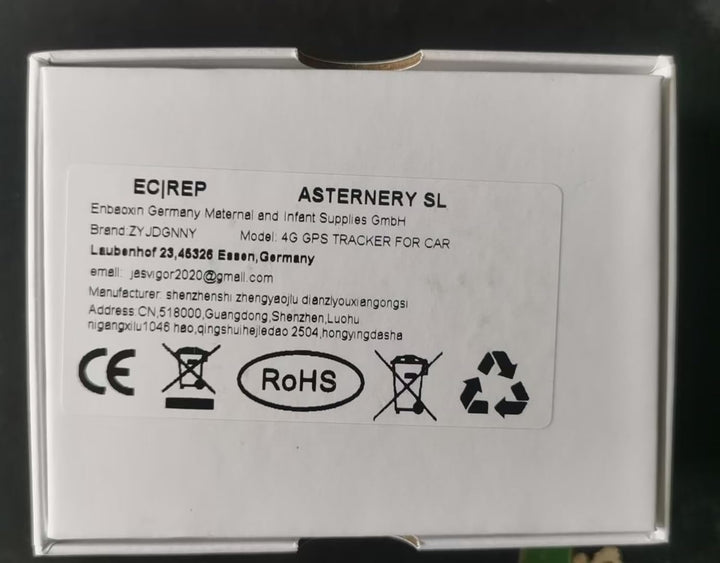 GPS Tracker Car Without Subscription - 90 Days Standby, 5 Second Position Update, 4200 mAh Battery,