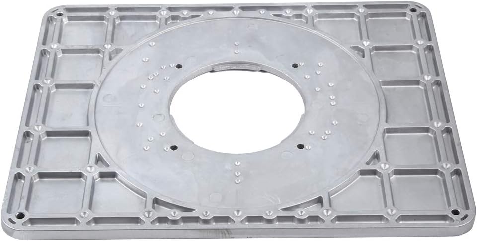 Router Platte Aluminium Router Tabelle Insert Plate Router Tischeinsatz Platte DIY Fräser Tischplatt