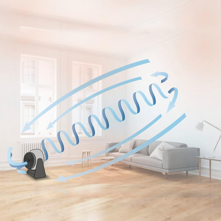 Macom Enjoy & Relax 993 Tornado Ventilator mit doppelter Oszillation