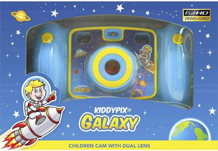 Easypix Kiddypix Galaxy Kinder Digitalkamera, blau, Blau