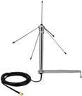DeLock 433 MHz Antenne SMA Stecker 3 dBi omnidirektional starr mit Anschlusskabel RG-58 C/U 3 m Wand