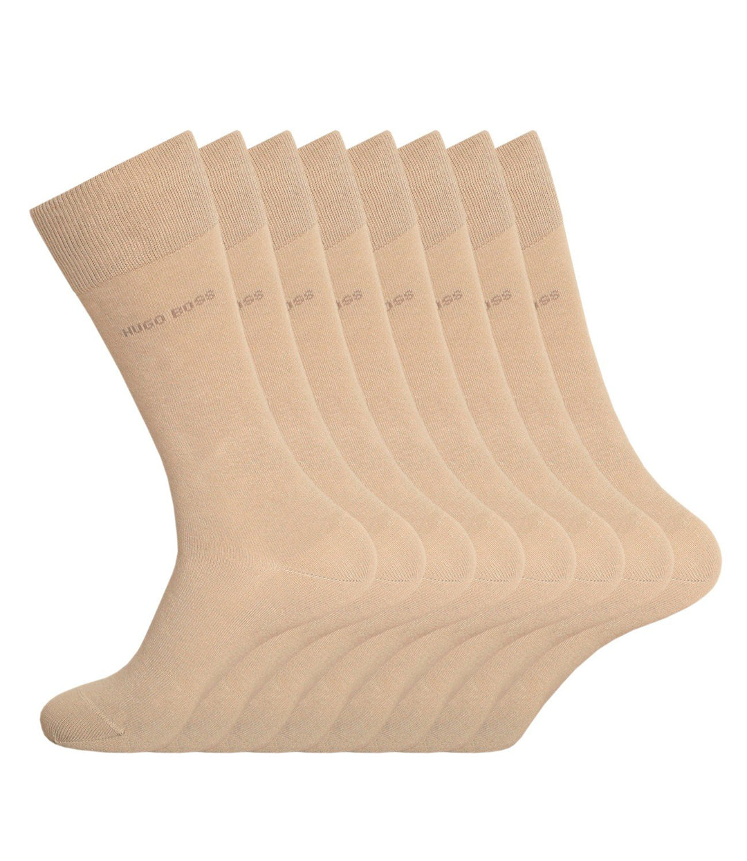 BOSS Socken Twopack RS Uni 50272214 Herren, Farbe:Beige;Sockengrösse:39-42