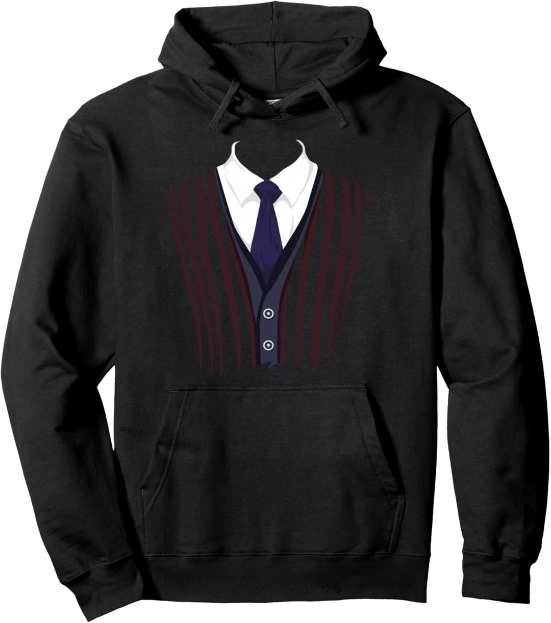 Classy Fun Fake Smoking Suit T-Shirt Nice Black Tie Tee Pullover Hoodie