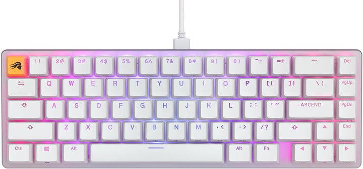 Glorious Gaming GMMK 2 Compact (65%) – Mechanisches Gaming-Keyboard, Aluminiumrahmen, anpassbar, Dou