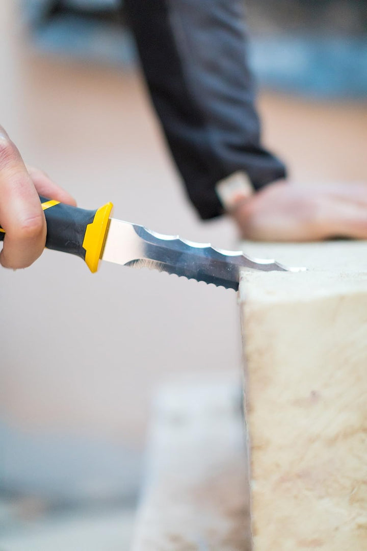 STANLEY Fatmax Isoliermesser 350 mm – Klinge aus Edelstahl – Griff aus Bi-Material – Schutzhülle für